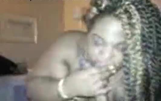 Bbw ct caribbean tatted deep throat bifem diva tea bagin while her baby dada cal