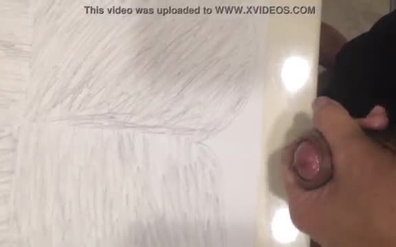 Cum on drawing paper